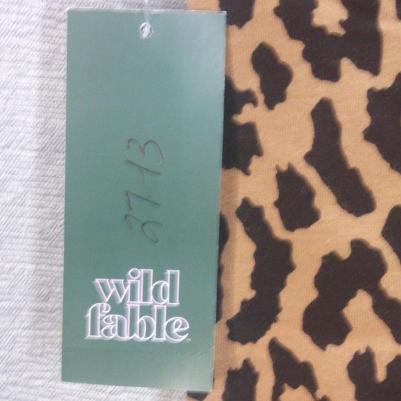 NEW Girl's Leopard Print Leggings - Picture 4 of 7